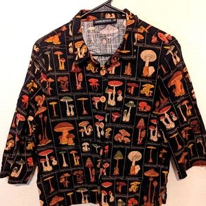 Mod Cloth Mushroom Button Down